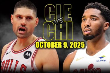 Cleveland Cavaliers vs Chicago Bulls Full Game Highlights - October 9, 2025 | NBA Preseason