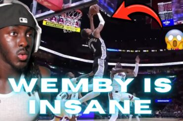 Wemby Is NOT HUMAN.. Spurs Vs Heat Reaction