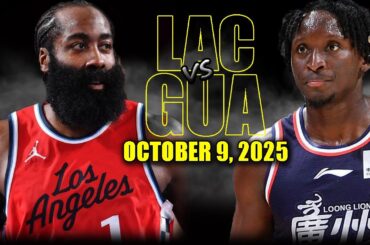 Los Angeles Clippers vs Guangzhou Loong Lions Full Game Highlights - October 9, 2025 | NBA Preseason