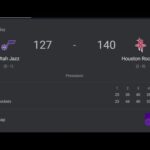 First Preseason Game In The Books: Utah Jazz vs Houston Rockets