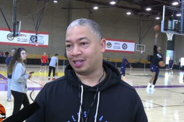 Ty Lue Names The Clippers Starting 5. HoopJab NBA