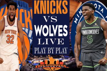 New York Knicks VS  Minnesota Timberwolves  Live Preseason Play by Play | DKFN
