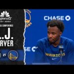 LJ Cryer dissects go-ahead shot in Warriors' comeback preseason win vs. Blazers | NBC Sports BA