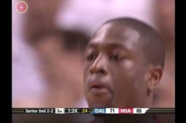 Wade 43pts！Throwback NBA Finals 2006.6.18 Dallas Mavericks at Miami Heat G5 FHD