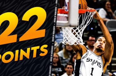 Wemby ON FIRE! 22 PTS in First Half vs Utah Jazz 🔥 Full Highlights