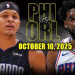 Philadelphia 76ers vs Orlando Magic Full Game Highlights - October 10, 2025 | NBA Preseason