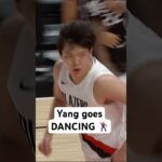 The footwork by Yang Hansen 🤌