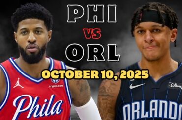 Orlando Magic vs Philadelphia 76ers Full Game Highlights | Oct 10 | 2026 NBA Preseason