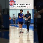 A day in the life of Cade Cunningham