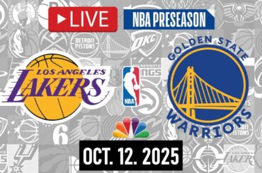 NBA LIVE! Los Angeles Lakers vs Golden State Warriors LIVE | NBA PRESEASON | Oct. 12, 2025 | 2K26
