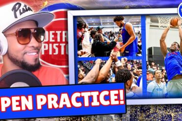 Detroit Pistons Open Practice Was EPIC! 🔥