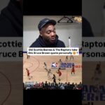 Did Scottie Barnes & The Raptors take this Bruce Brown quote personally 😡 ? #brucebrown