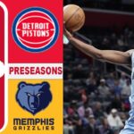 Detroit Pistons vs Memphis Grizzlies Full Game 4th-Qtr Oct 6, 2025  NBA  Preseason TODAY