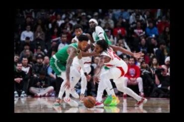 RAPTORS come back and win it in the end! Toronto forces 29 turnovers on Boston to steal the Victory!