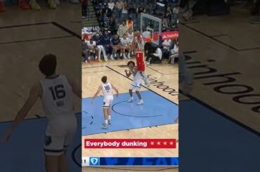 Fellas were soaringggg 🦅🦅🦅🦅 #jalenjohnson #dysondaniels #zaccharierisacher #kristapsporzingis