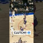 Danny Wolf takes the lead late for the Nets!