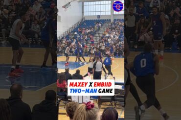 The Sixers Are SO BACK… Joel Embiid x Tyrese Maxey Two-Man Game! 👀🔥 #76ers #Sixers #NBA