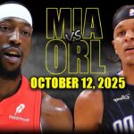 Miami Heat vs Orlando Magic Full Game Highlights - October 12, 2025 | NBA Preseason