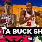 Matas Buzelis and Ayo Dosunmu SHINE, but Bulls Lose to Bucks | CHGO Bulls Podcast