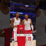 Alex Sarr 🤝 Olivier Sarr 🇫🇷