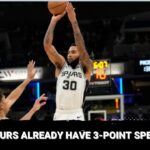 Do the San Antonio Spurs have their three-point specialists?