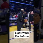 All it takes is one attempt for LeBron! 👌