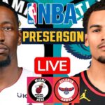 LIVE: MIAMI HEAT vs ATLANTA HAWKS | NBA PRESEASON | PLAY BY PLAY | SCOREBOARD