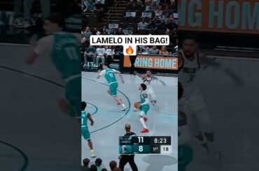 LaMelo Ball HITS His SIGNATURE One-Legged STEPBACK 3 😳🔥