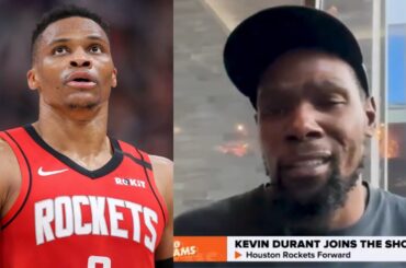Kevin Durant speaks on Russell Westbrook potentially joining the Rockets