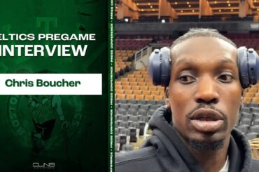 Chris Boucher Willing to Be ENFORCER for Celtics | Pregame Interview