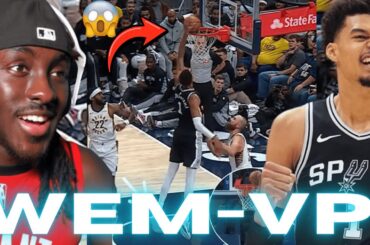MVP Wemby STARTS NOW.. Spurs Vs Pacers Highlights Reaction