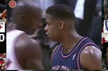 Throwback NBA Playoffs ECFR 1998.4.24 New Jersey Nets at Chicago Bulls G1 FHD