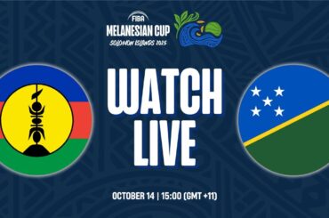 New Caledonia v Solomon Islands | Full Basketball Game | FIBA Melanesian Cup 2025