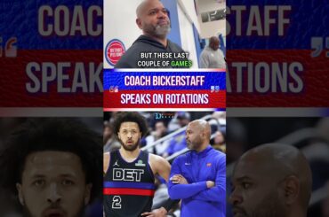 Pistons Coach Reveals PLAN For Rotation! 👀