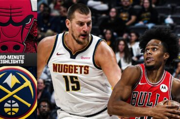 Chicago Bulls vs. Denver Nuggets (10/14/25) | Preseason Game Highlights | CHSN Chicago Bulls