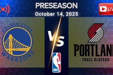 OCTOBER 14, 2025 | WARRIORS VS TRAIL BLAZERS | NBA PRESEASON | LIVE FULL GAME MATCHUP | NBA 2K26