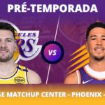 LOS ANGELES LAKERS X PHOENIX SUNS / AO VIVO / PRÉ-TEMPORADA
