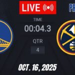 NBA LIVE! Denver Nuggets vs Golden State Warriors October 16, 2025 Full Gameplay 2K26 Preseason