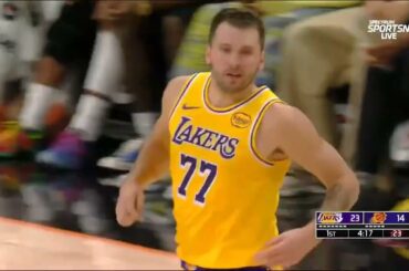 Luka Doncic 22 Pts Halftime Highlights vs Phoenix Suns Preseason - He's having FUN already!