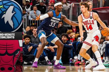 Chicago Bulls vs. Minnesota Timberwolves (10/16/25) | Preseason Game Highlights | CHSN Chicago Bulls
