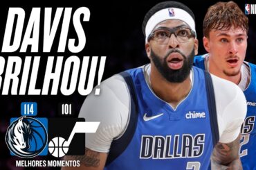 ANTHONY DAVIS domina na vitória dos MAVS! FLAGG E BAILEY se enfrentam – Melhores Momentos