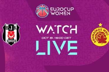 Regular Season | Besiktas BOA v Athinaikos Qualco | Full Basketball Game | EuroCup Women 2025-26