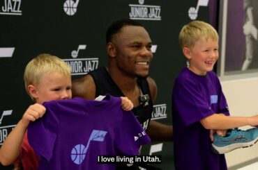 the fellas were COMMUNITY OBSESSED all summer long ☀️ | UTAH JAZZ