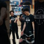 Tmann had to make sure the rooks were in front to sing 😂 #birthday #bday  #brooklynnets