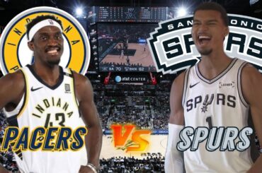 Indiana Pacers vs San Antonio Spurs Live Play by Play & Scoreboard
