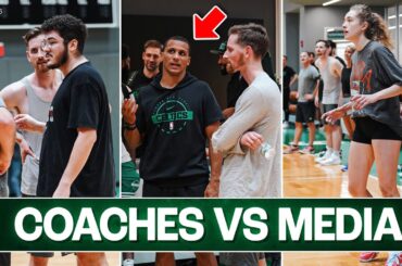 HIGHLIGHTS: Joe Mazzulla & Coaches BLOWOUT Celtics Media by 53 Points!