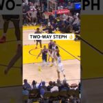 Steph Curry doing it on both ends