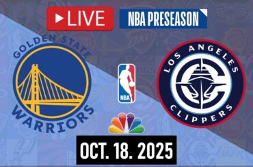 Golden State Warriors vs Los Angeles Clippers LIVE | October 18, 2025 | NBA PRESEASON 2K26