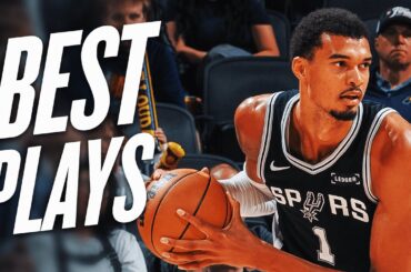 Victor Wembanyama's Best Moments of the 2025 NBA Preseason!