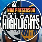 Golden State Warriors vs Dallas Mavericks Full Game Highlights - OCT 19, 2025 | NBA Preseason